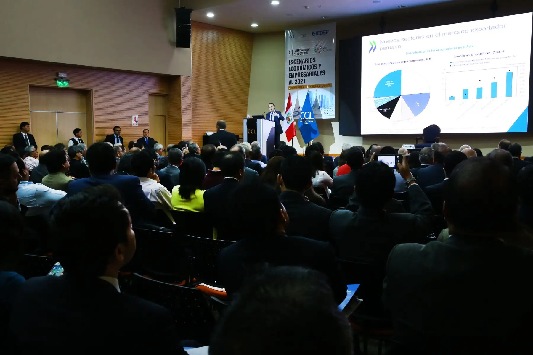 XII Foro Internacional de Economía "Quo Vadis Perú 2018: "El Perú puede y debe crecer a tasa alta". Foto: ANDINA/Melina Mejía