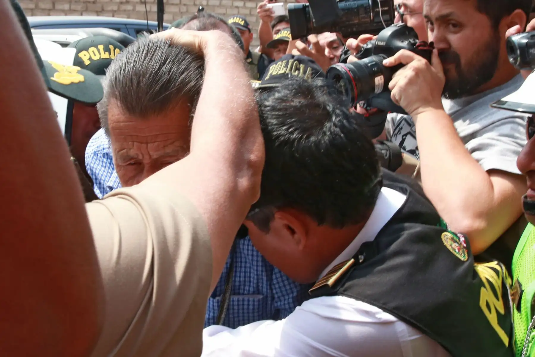 Osmán Morote salió de prisión para cumplir arresto domiciliario. Foto: ANDINA/Vidal Tarqui