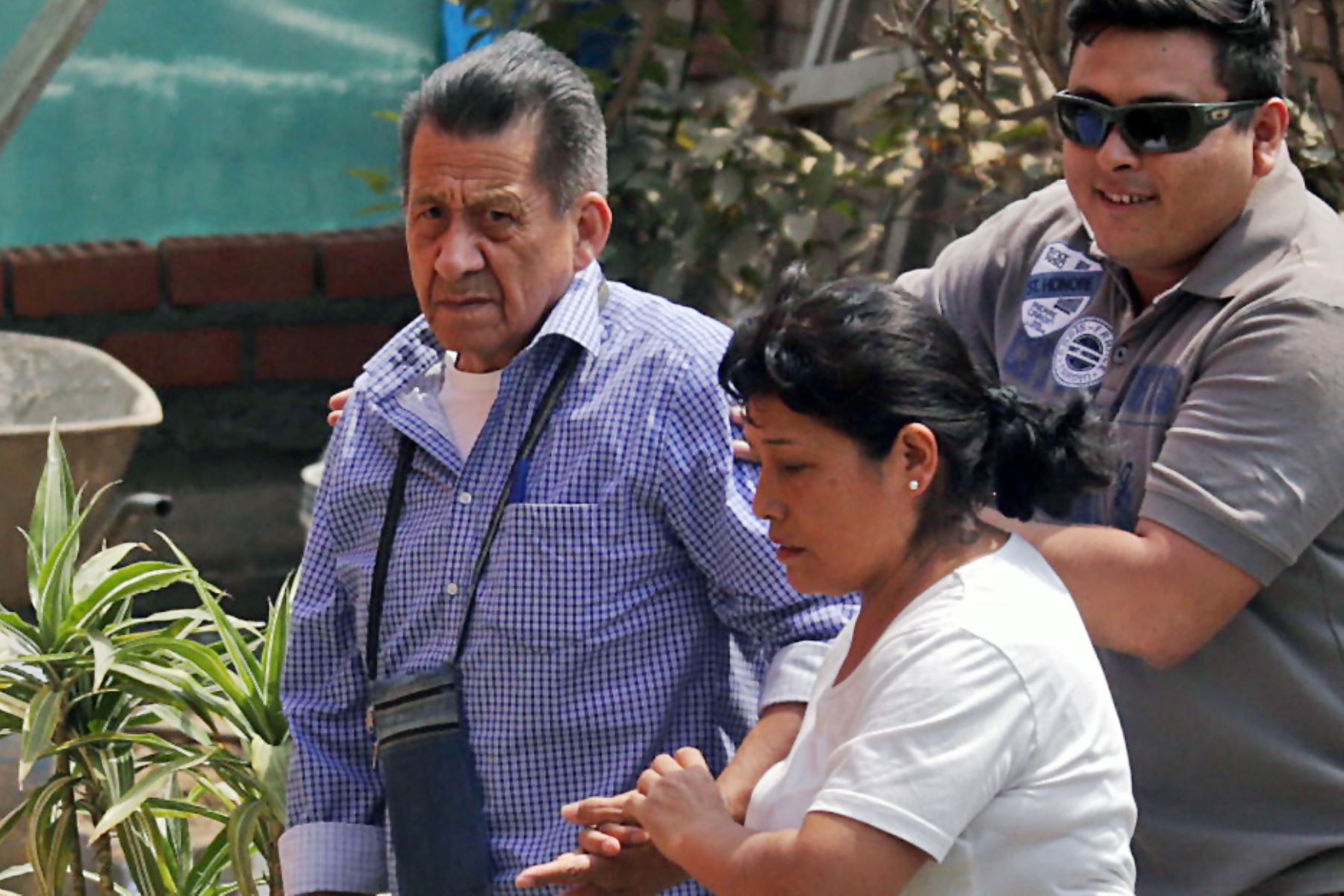 Osmán Morote salió de prisión para cumplir arresto domiciliario. Foto: AFP