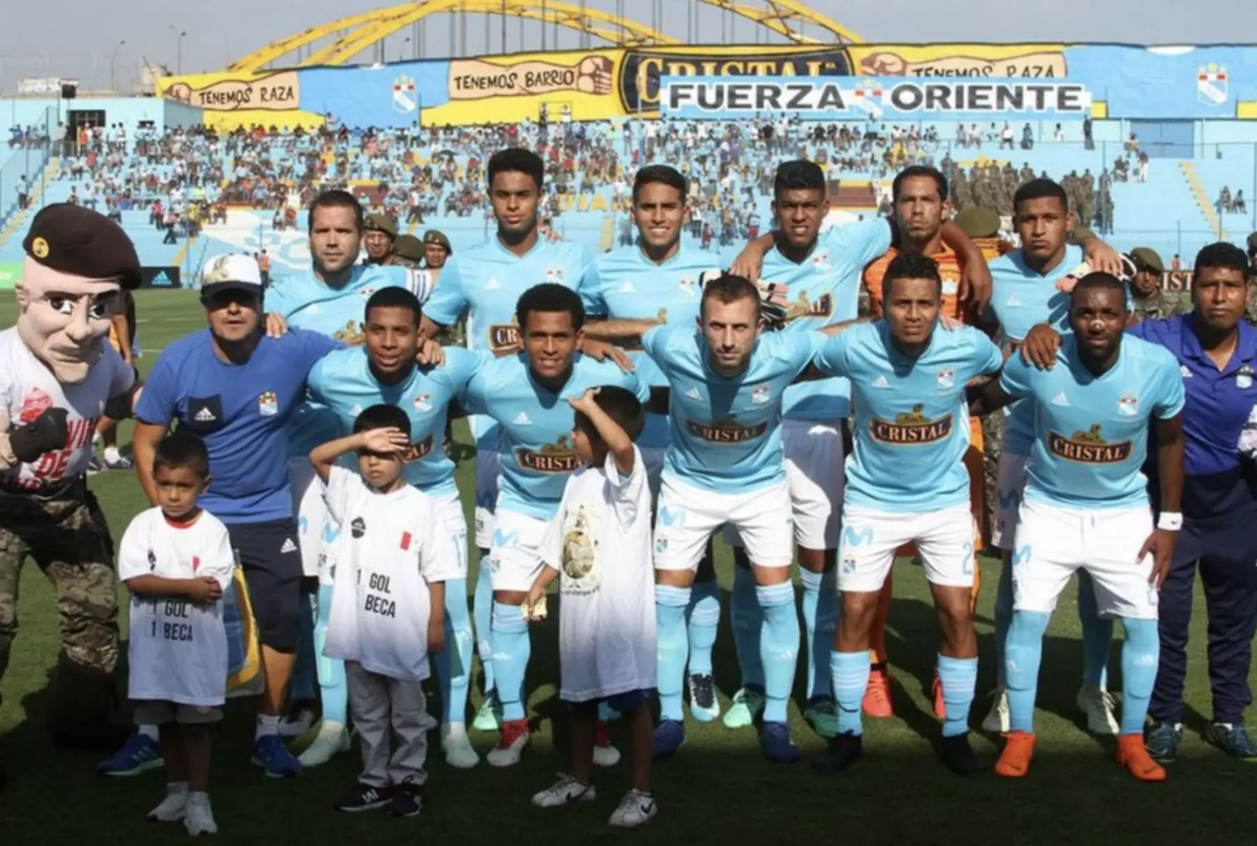 Sporting Cristal ganó 4-1 al Club USMP, en el Estadio Alberto Gallardo.Foto.ANDINA/ Twiter SC