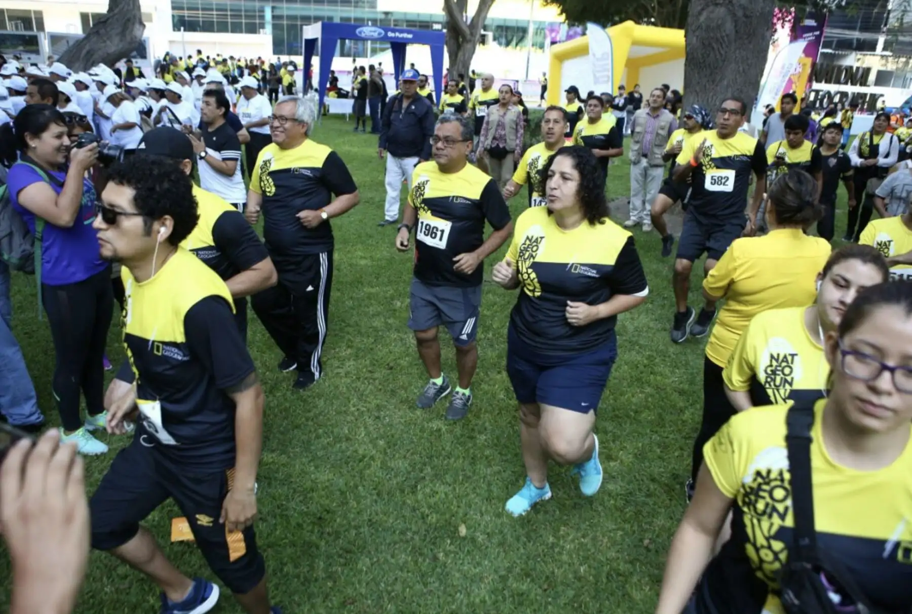 Cruzada por el planeta. Hoy se realizó la carrera Nat Geo Run 2018, en conmemoración del Día de la Tierra. Participó la ministra del Ambiente, Fabiola Muñoz.Foto:ANDINA/Twiter MA