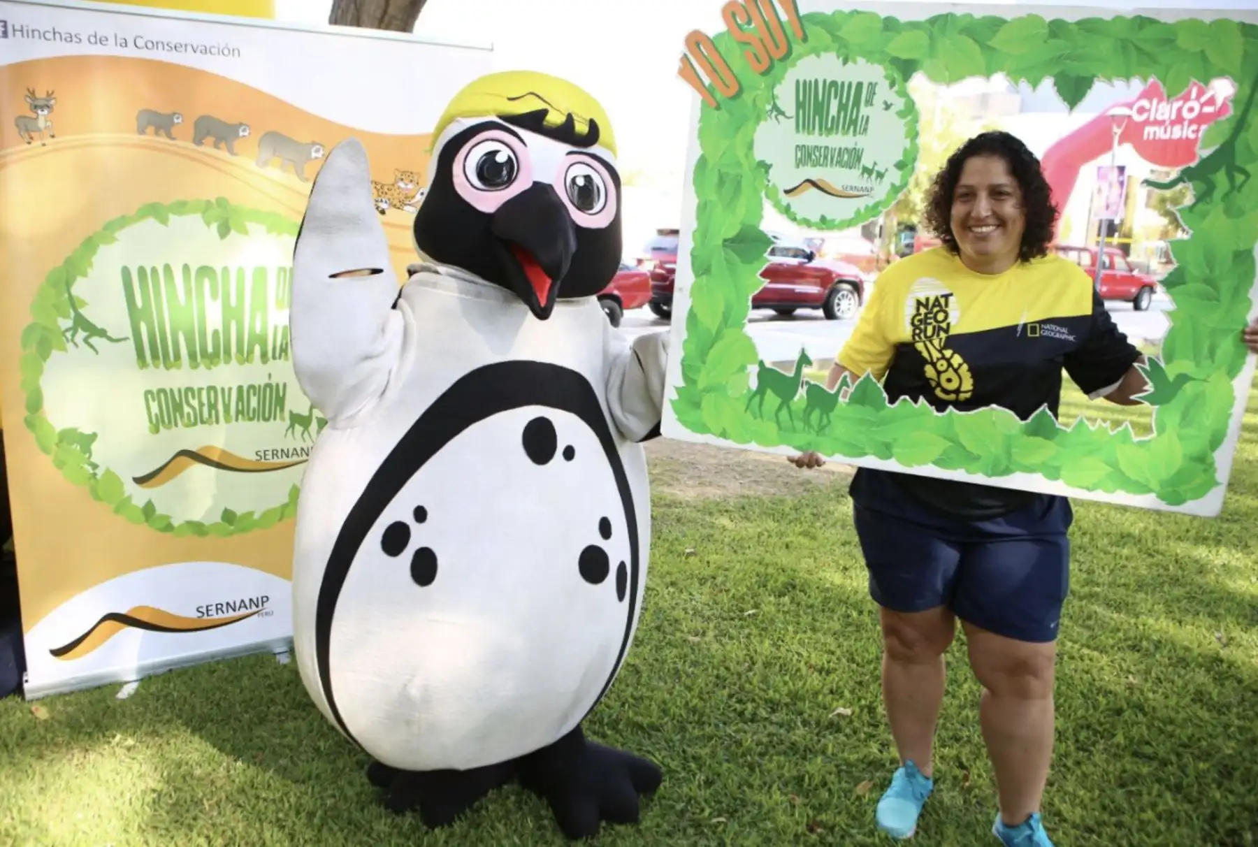 Cruzada por el planeta. Hoy se realizó la carrera Nat Geo Run 2018, en conmemoración del Día de la Tierra. Participó la ministra del Ambiente, Fabiola Muñoz.Foto:ANDINA/Twiter MA