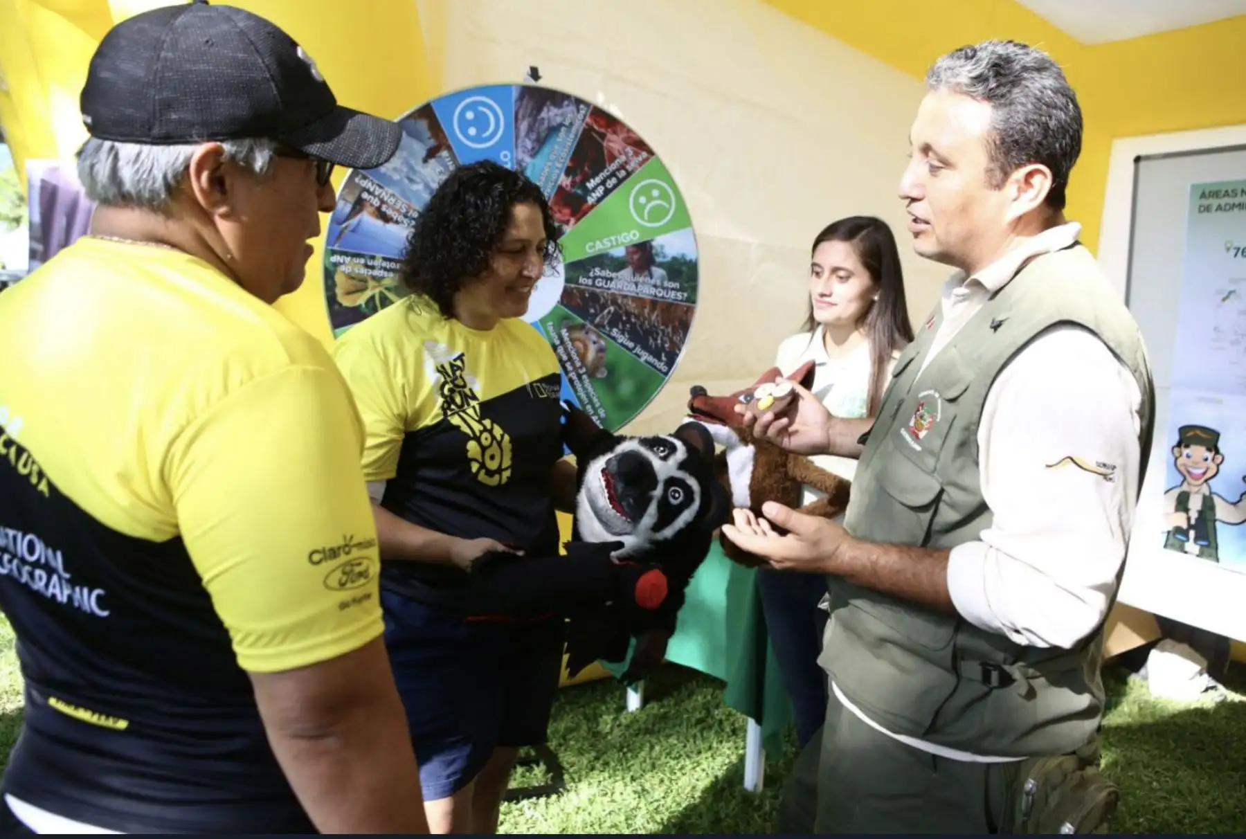 Cruzada por el planeta. Hoy se realizó la carrera Nat Geo Run 2018, en conmemoración del Día de la Tierra. Participó la ministra del Ambiente, Fabiola Muñoz.Foto:ANDINA/Twiter MA
