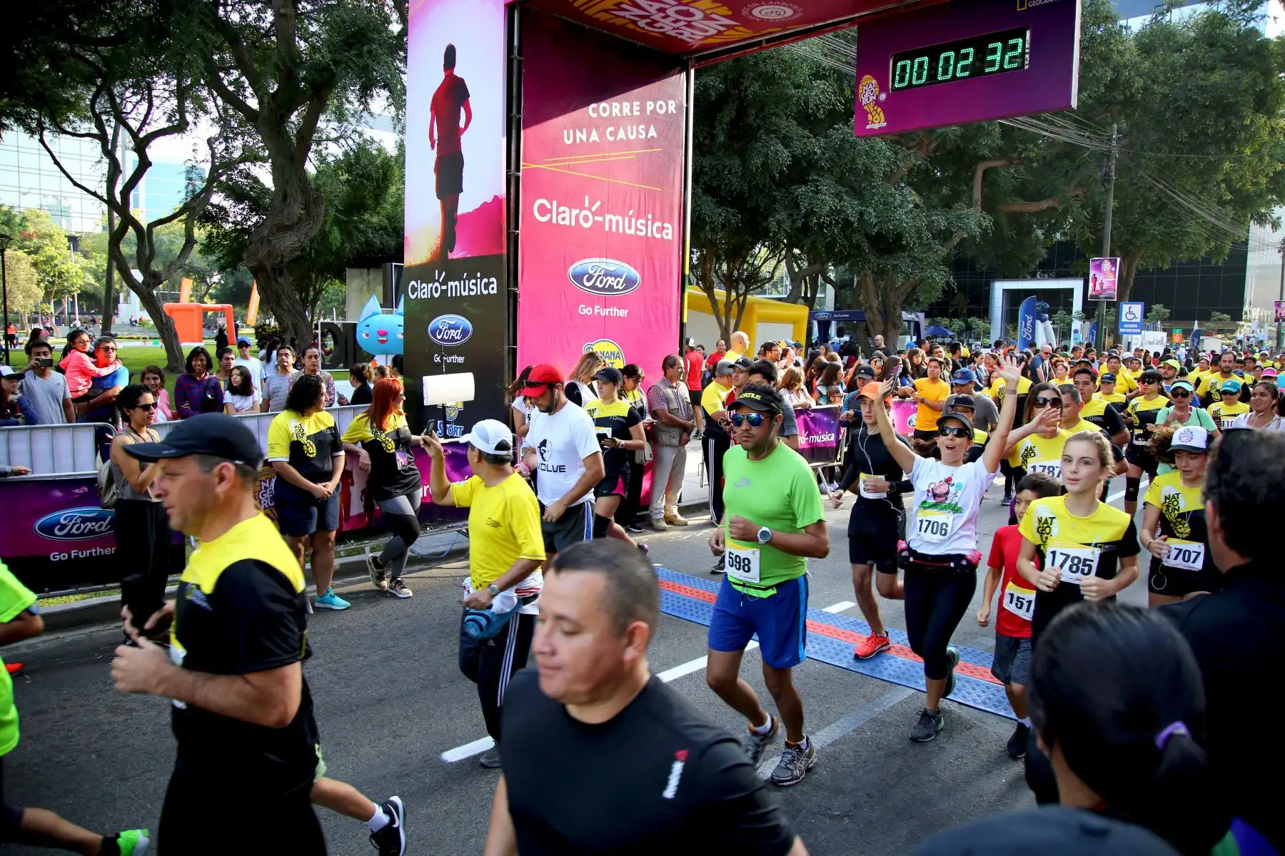 Cruzada por el planeta. Hoy se realizó la carrera Nat Geo Run 2018, en conmemoración del Día de la Tierra. Participó la ministra del Ambiente, Fabiola Muñoz.Foto:ANDINA/Twiter MA