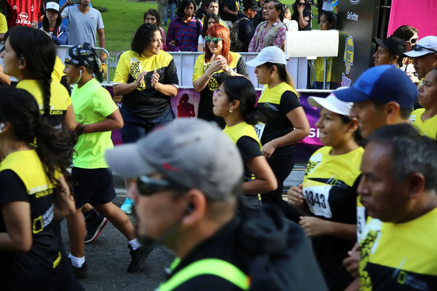 Cruzada por el planeta. Hoy se realizó la carrera Nat Geo Run 2018, en conmemoración del Día de la Tierra. Participó la ministra del Ambiente, Fabiola Muñoz.Foto:ANDINA/Twiter MA