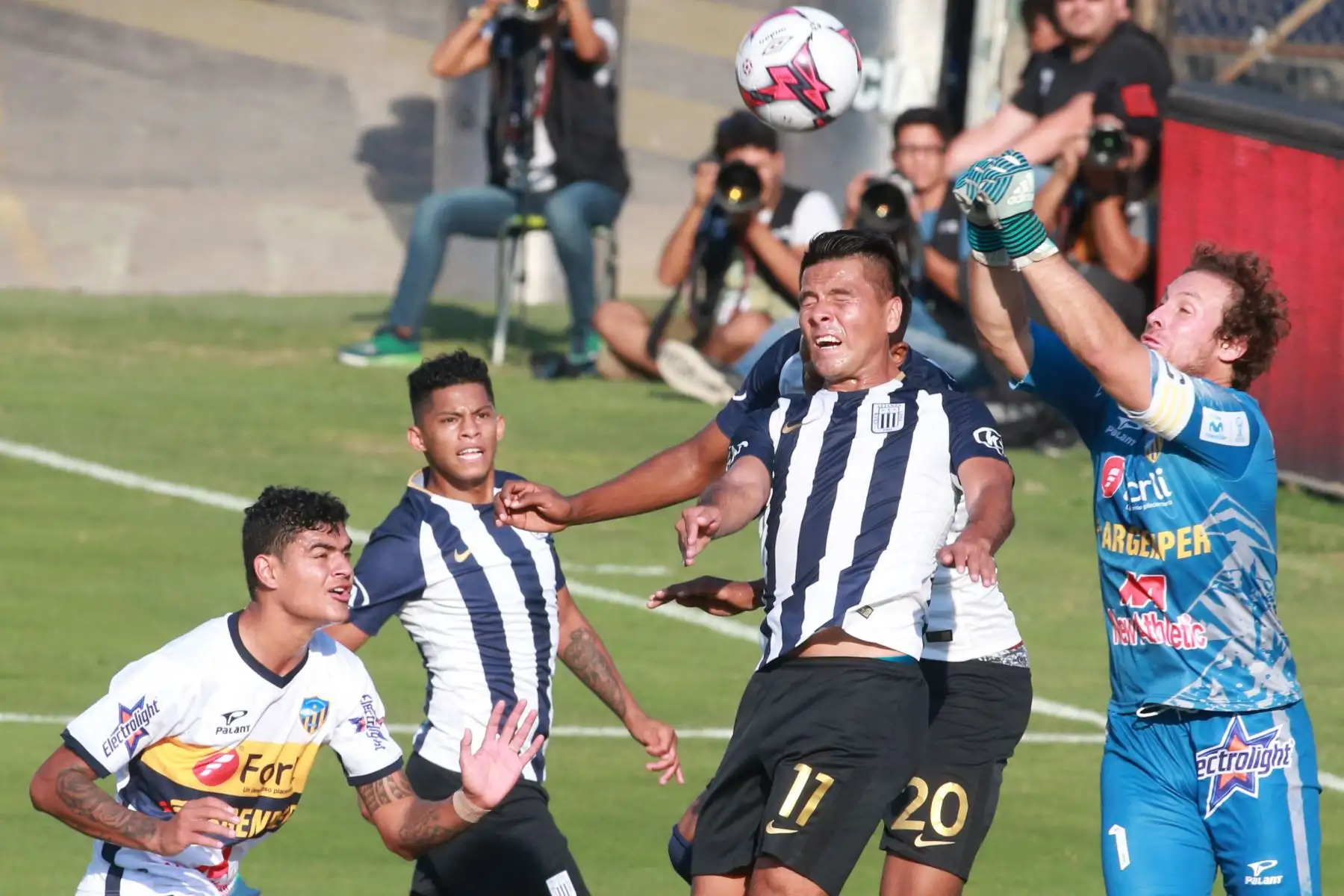 Torneo de Verano: Alianza Lima vence 1 a 0 a Sport Rosario. ANDINA/Vidal Tarqui