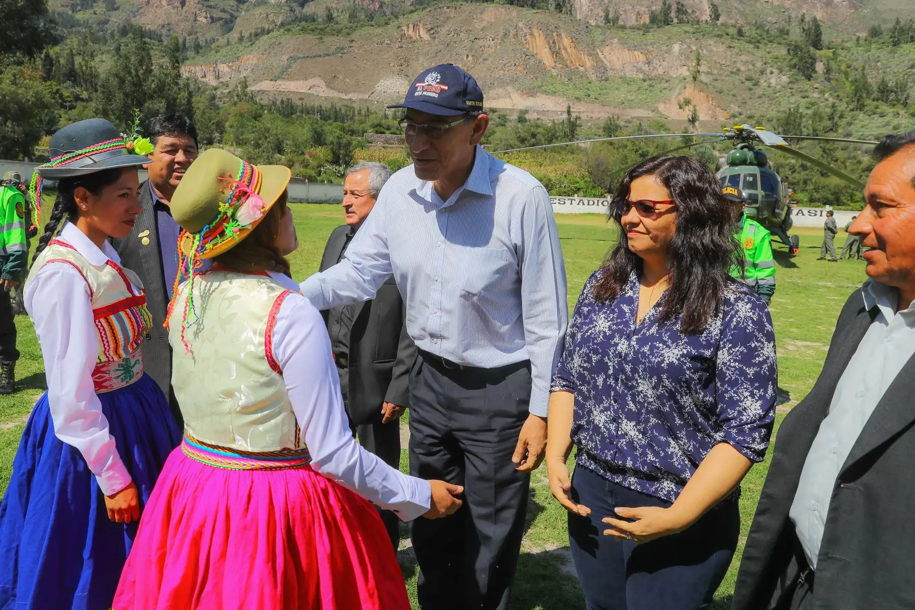 Presidente Martín Vizcarra visitó Cotahuasi y se reunió con alcaldes en Arequipa.Foto:Andina/Prensa Presidencia