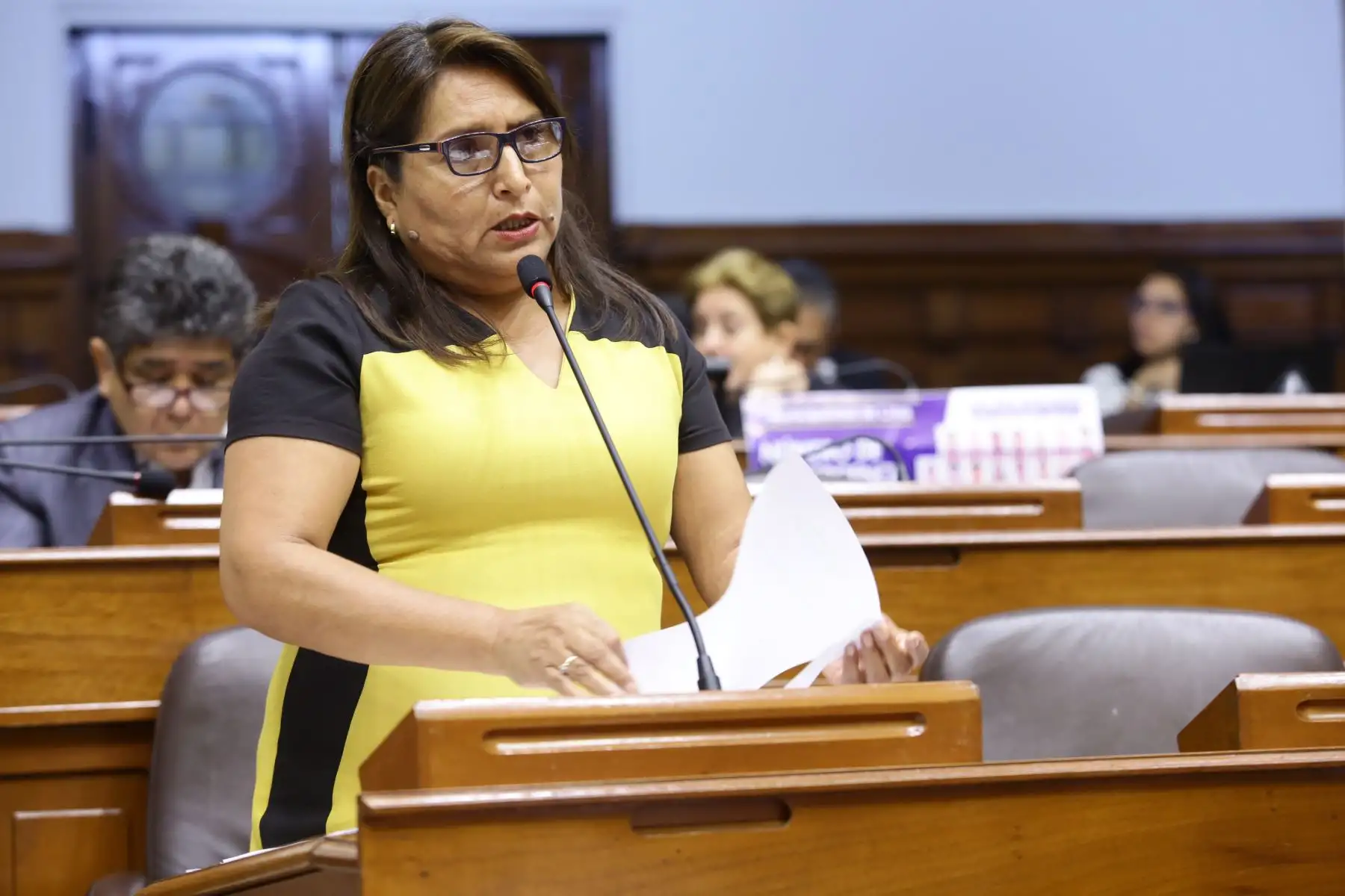 Congresista Betty Anaculi, de Fuerza Popular.
