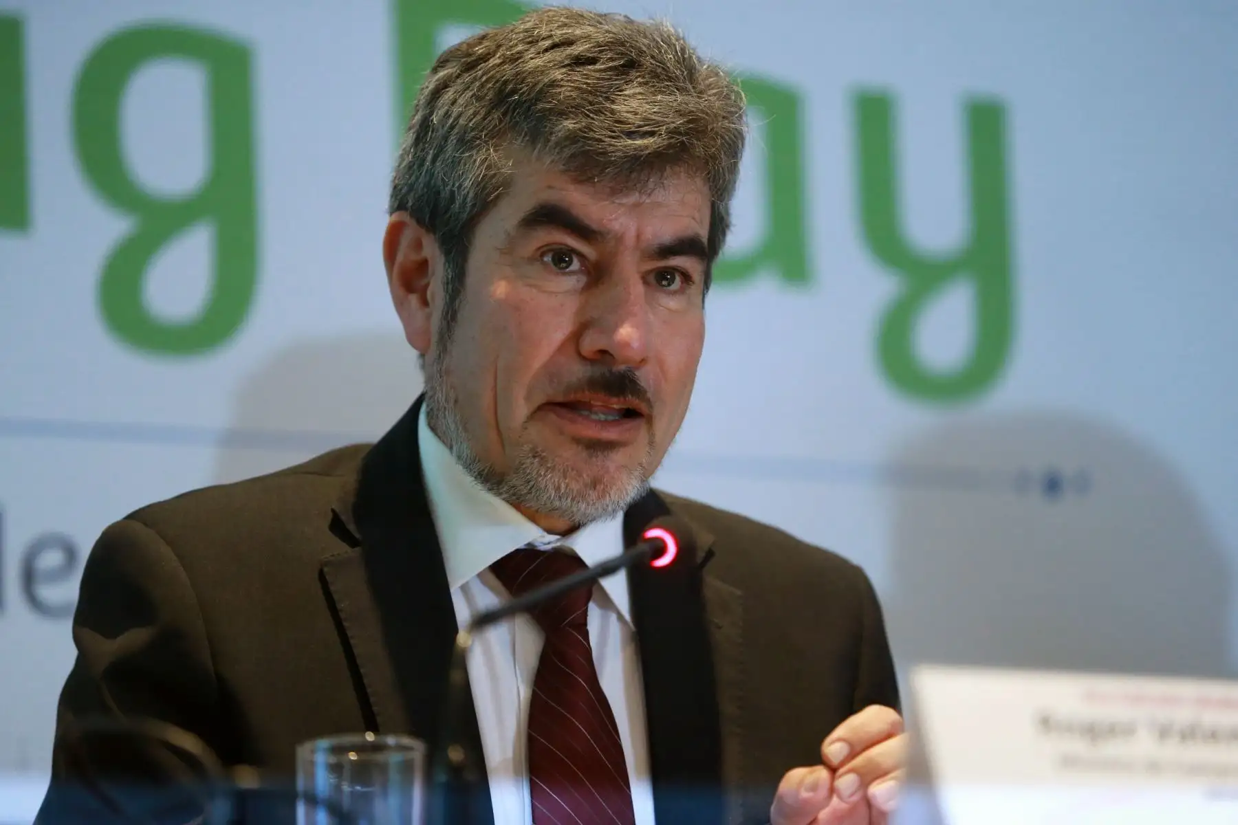 Roger Valencia, Ministro Comercio Exterior y Turismo invitan a participar al  Global Big Day 2018, una jornada de 24 horas para observar aves y registrar su presencia .Foto: ANDINA/Norman Córdova