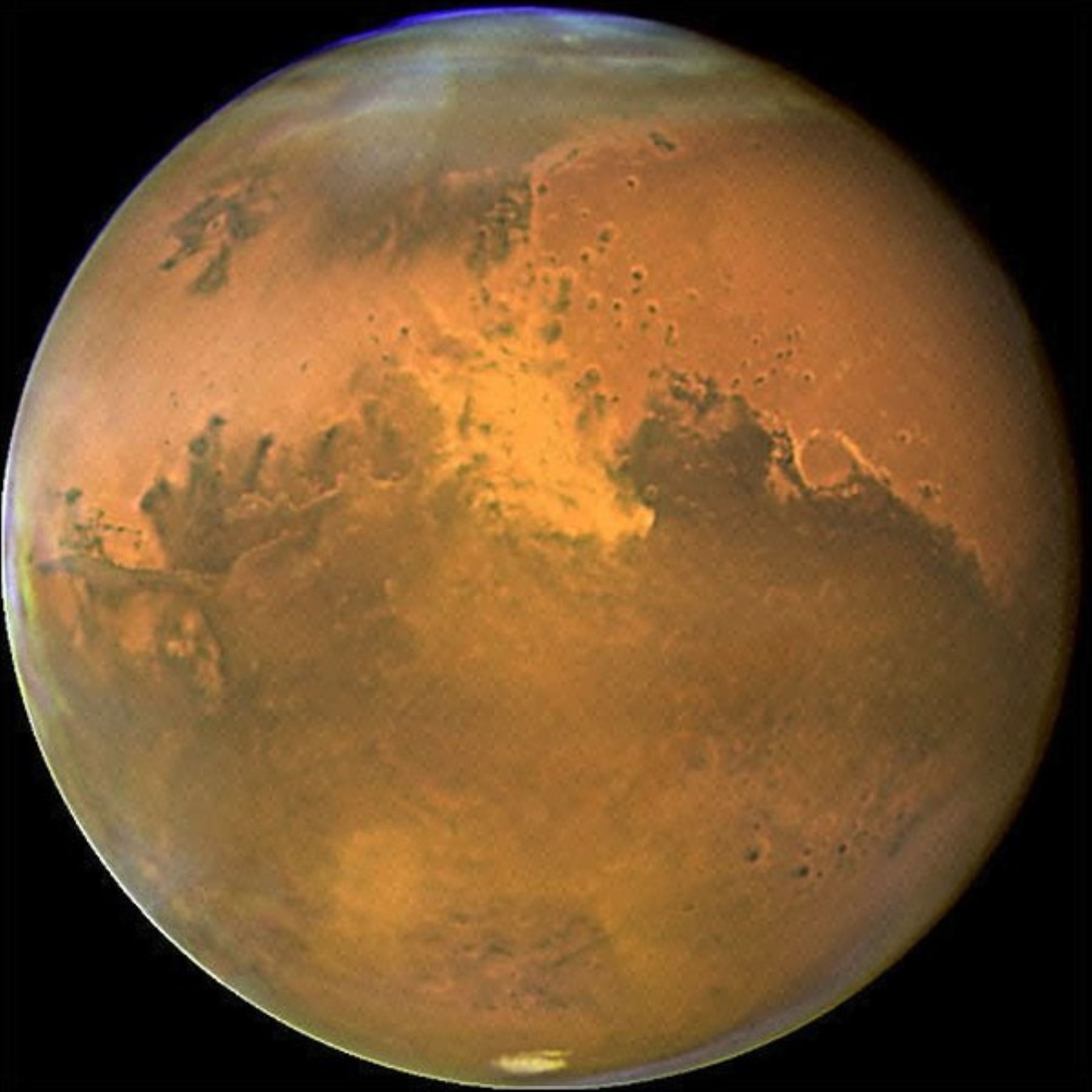 Planeta Marte. Foto: AFP.