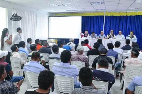 MEM inicia diálogo con pescadores del norte por concesión de lotes petroleros.