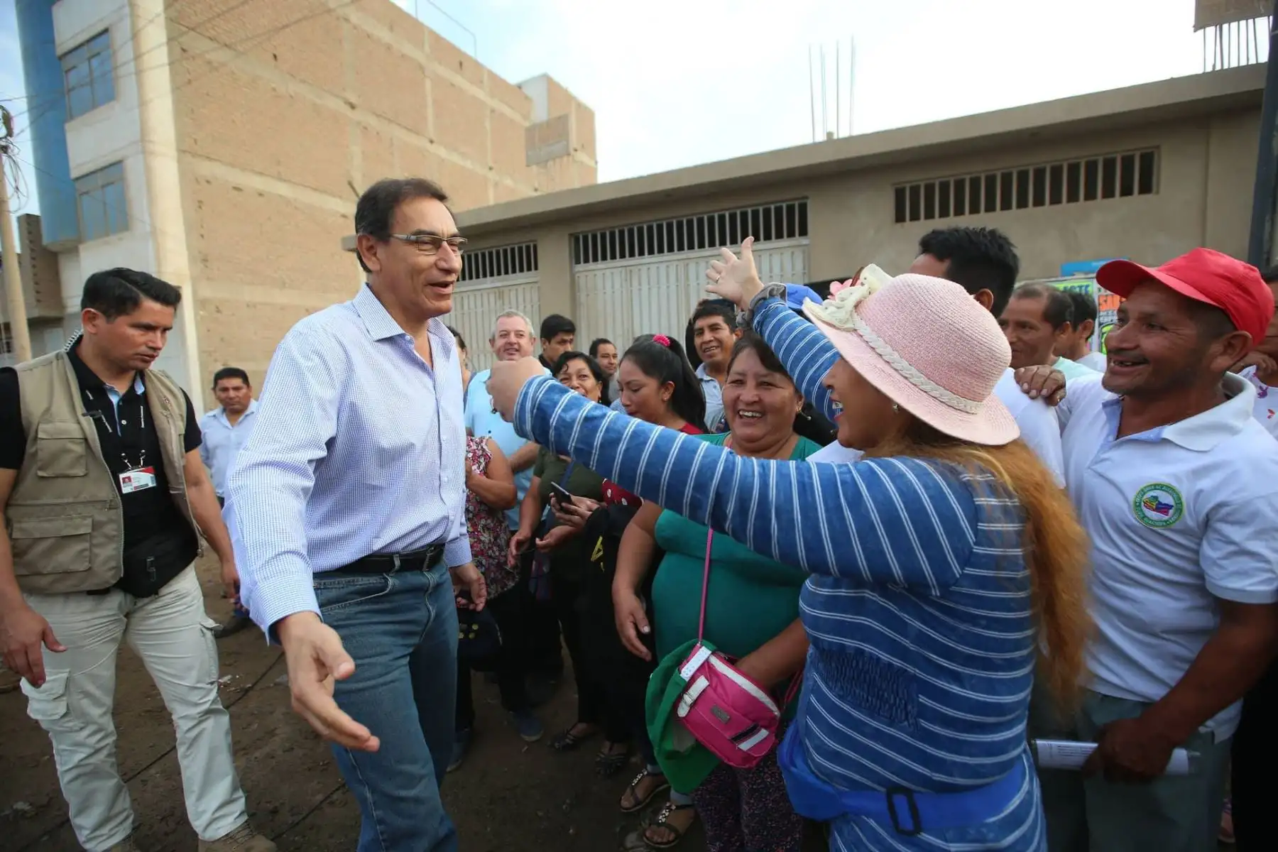 Presidente Martin Vizcarra supervisa puesta en servicio del puente Las Torres, sobre el río Huaycoloro, que une tres centros poblados de San Juan de Lurigancho-Chosica. Foto: ANDINA/Prensa Presidencia