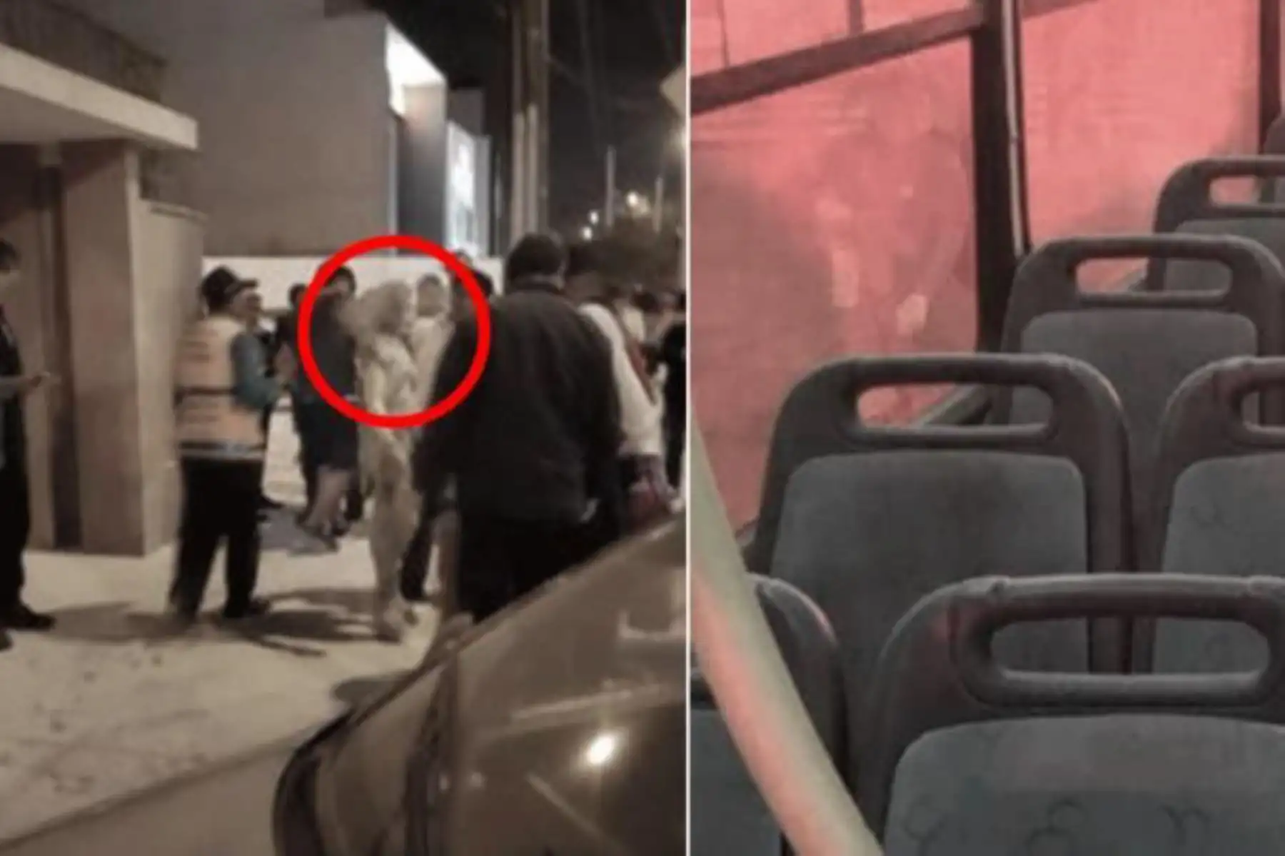 Así quedó bus donde sujeto prendió fuego a joven, afectando también a otras diez personas. Foto: ANDINA/PNP.