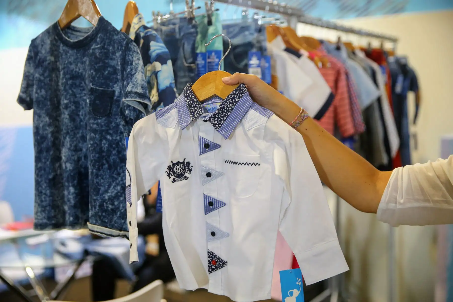 Preparativos del Perú Moda 2018 en el Centro de Convenciones de Lima. Foto: ANDINA/Luis Iparraguirre