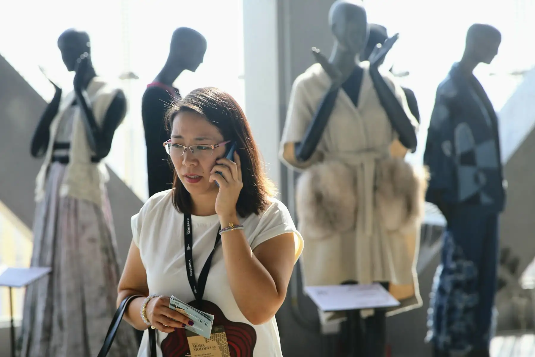 Preparativos del Perú Moda 2018 en el Centro de Convenciones de Lima. Foto: ANDINA/Luis Iparraguirre