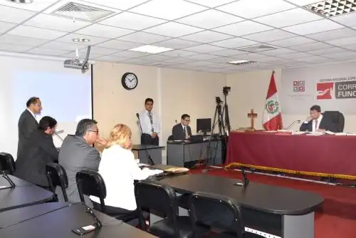 Juzgado escucha alegatos del fiscal Hamiltón Castro y de César Nakasaki, abogado del expresidente Kuczynski, por incautación de documentos referidos al indulto de Alberto Fujimori.