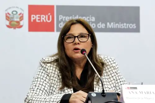 Entrevista a la ministra de la Mujer y Poblaciones Vulnerables, Ana María Mendieta. Foto: ANDINA.