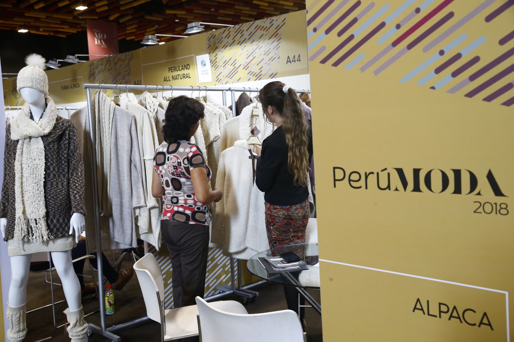 Empresas arequipeñas logran US$ 1.5 millones en intención de negocios en Perú Moda 2018. ANDINA/Melina Mejía