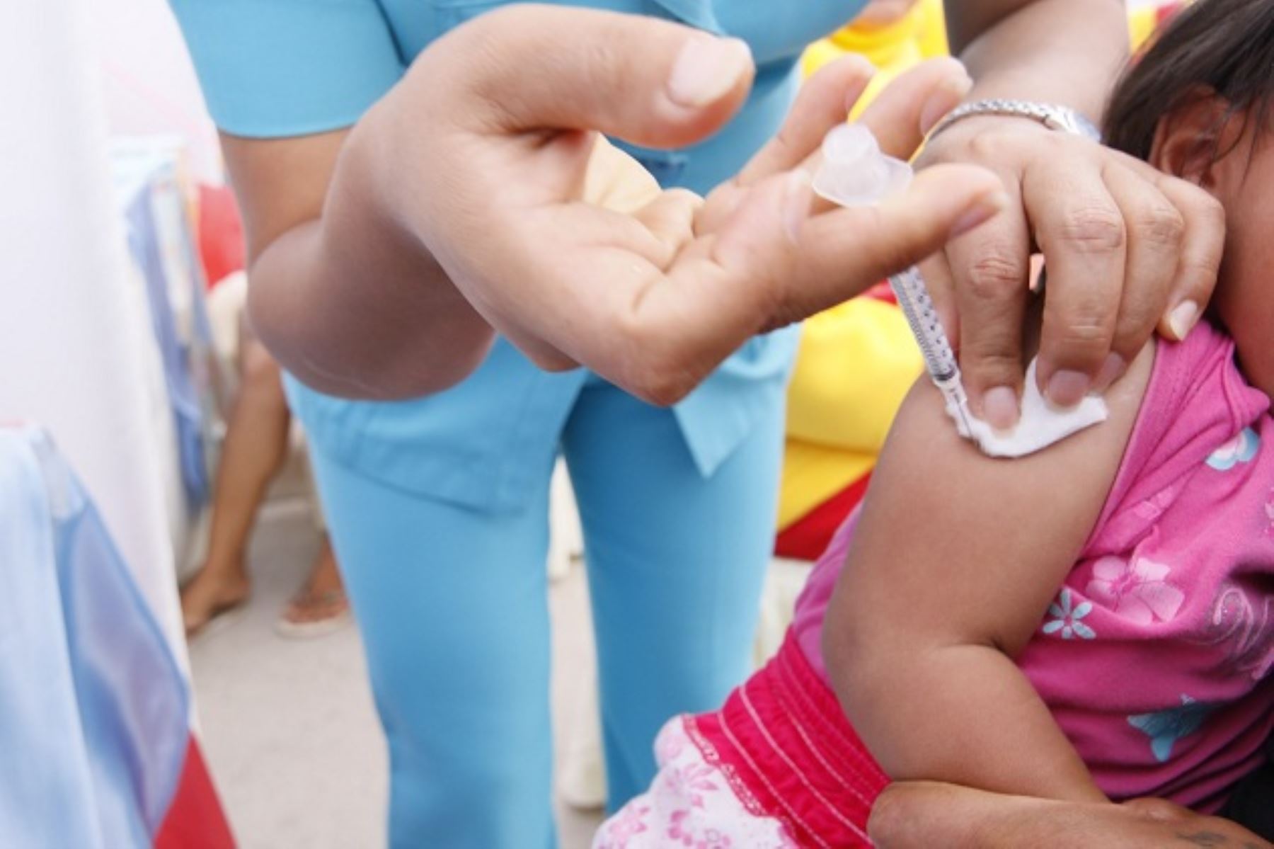 San Martín inicia la campaña Vacunación en las Américas. ANDINA/Difusión