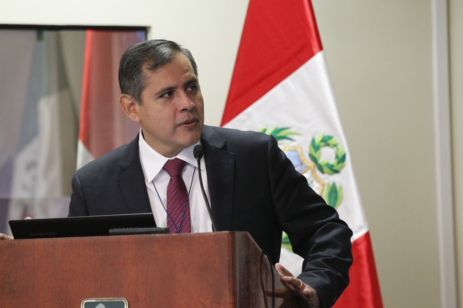 Ministro de Agricultura y Riego, Gustavo Mostajo. ANDINA/Dante Zegarra
