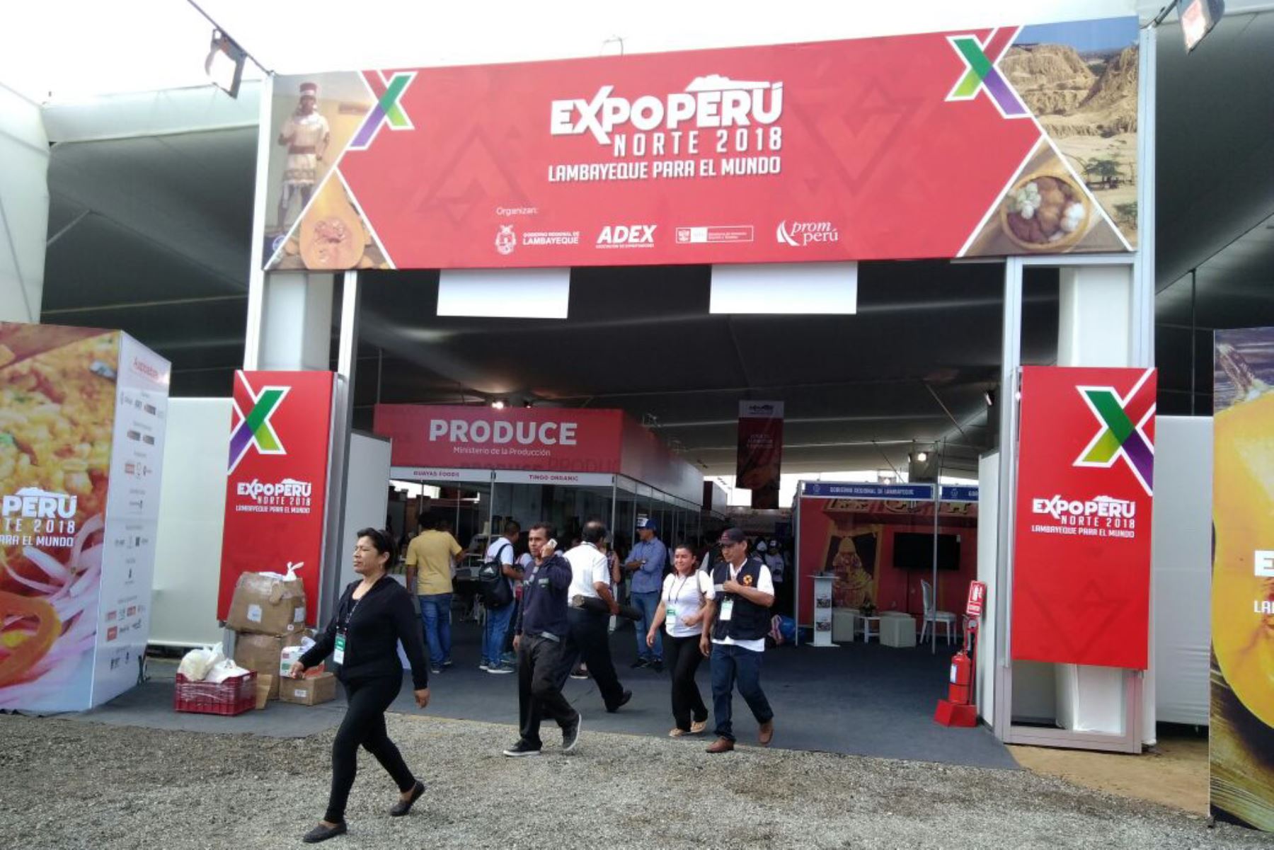 Gran expectativa en Lambayeque por inauguración de Expo Perú Norte. ANDINA