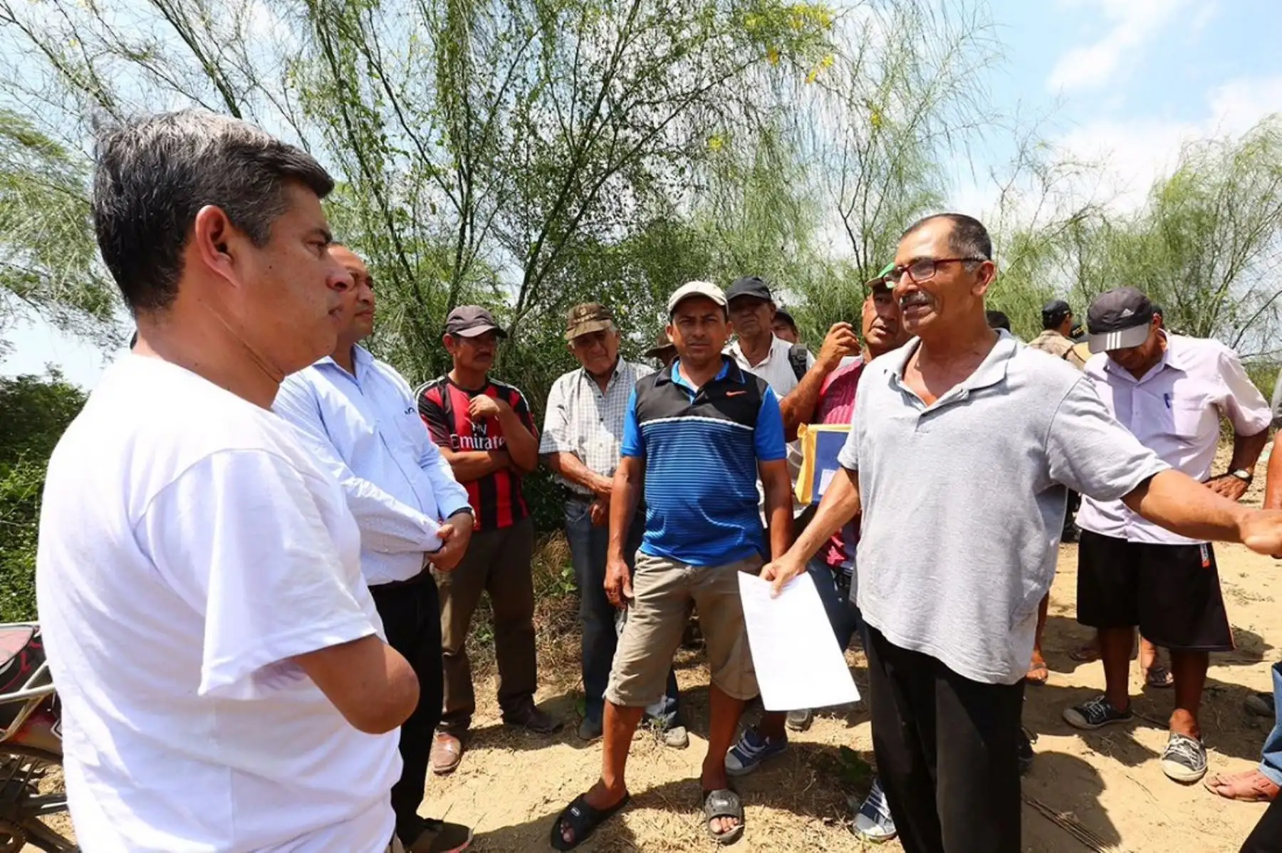 Presidente del Congreso, Luis Galarreta, visitó la región Tumbes.