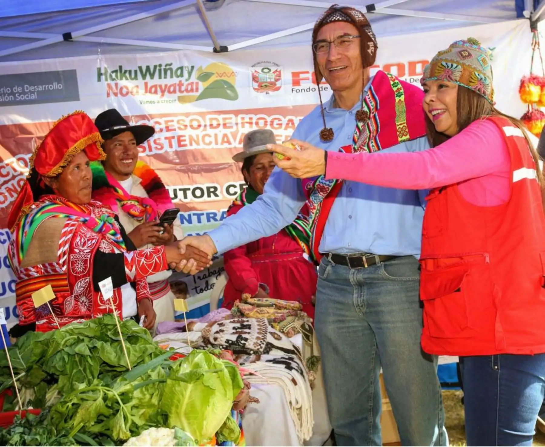 Presidente Vizcarra en Puno. Foto: ANDINA/Prensa Presidencia