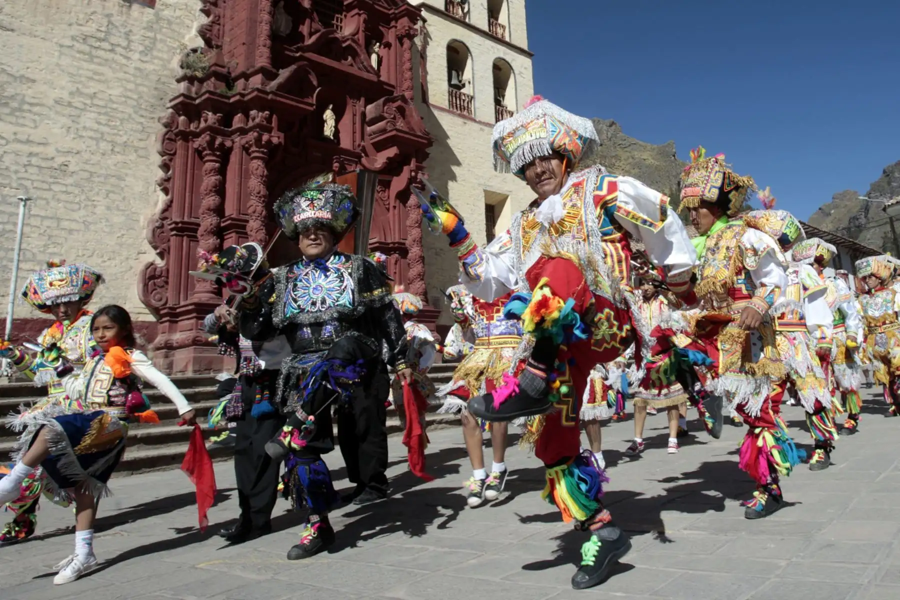 Con danza de las tijeras Huancavelica celebra la Navidad. ANDINA/archivo