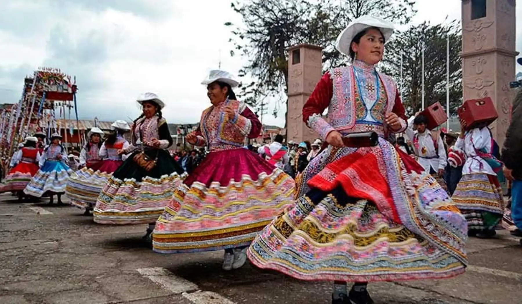La danza del wititi del valle del Colca, declarada Patrimonio de la Humanidad por la Unesco, es un baile tradicional que guarda relación con el comienzo de la edad adulta. ANDINA/DifusiónANDINA/Difusión