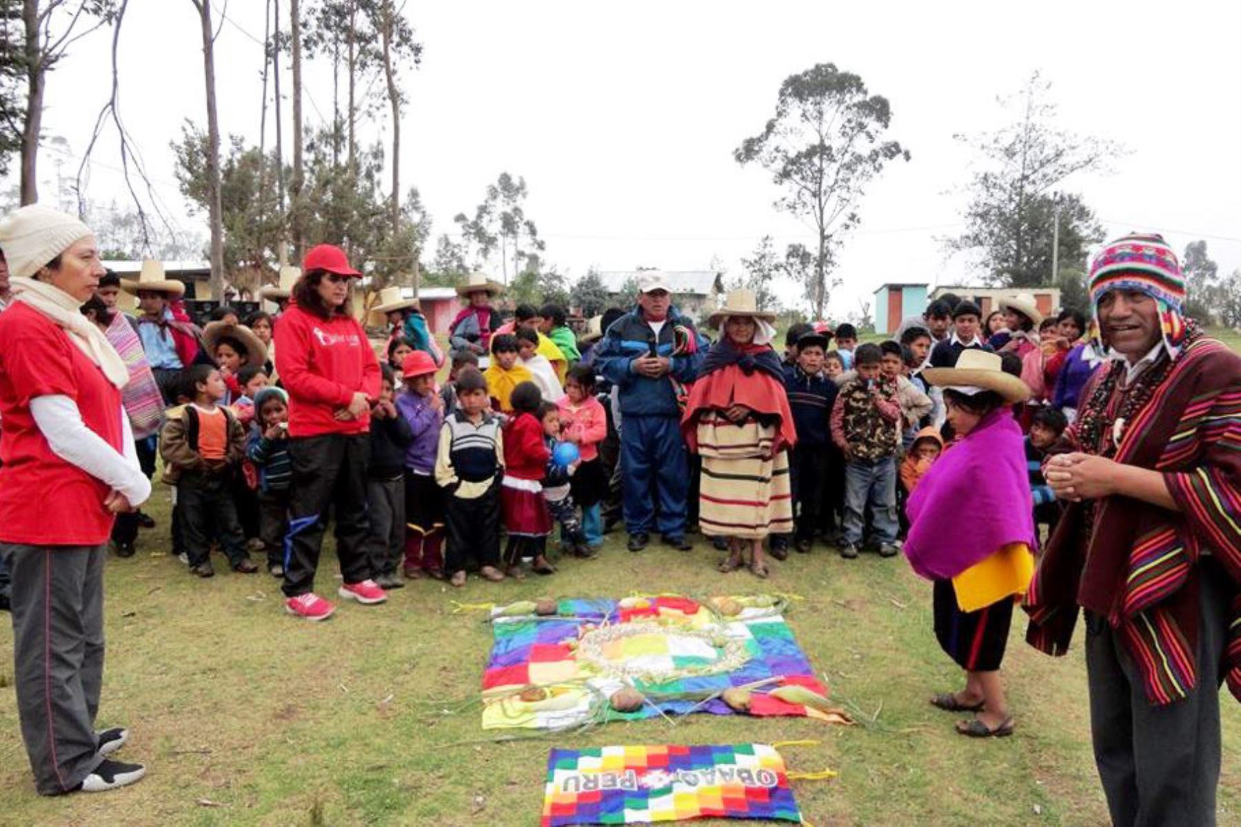 Comunidades de Cajamarca celebran fiesta de la naturaleza con ofrenda a la tierra. ANDINA