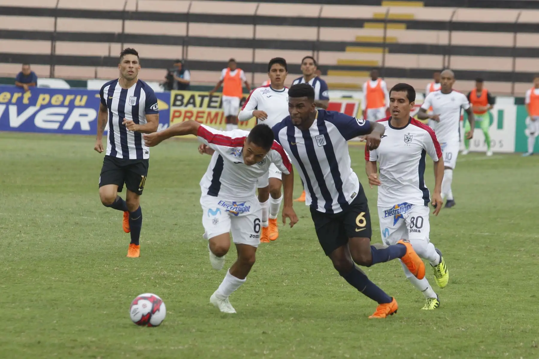 Alianza Lima perdió ante San Martín por 1 a 0 en el Torneo de Veranos 2018 . Foto: ANDINA/Eddy Ramos.