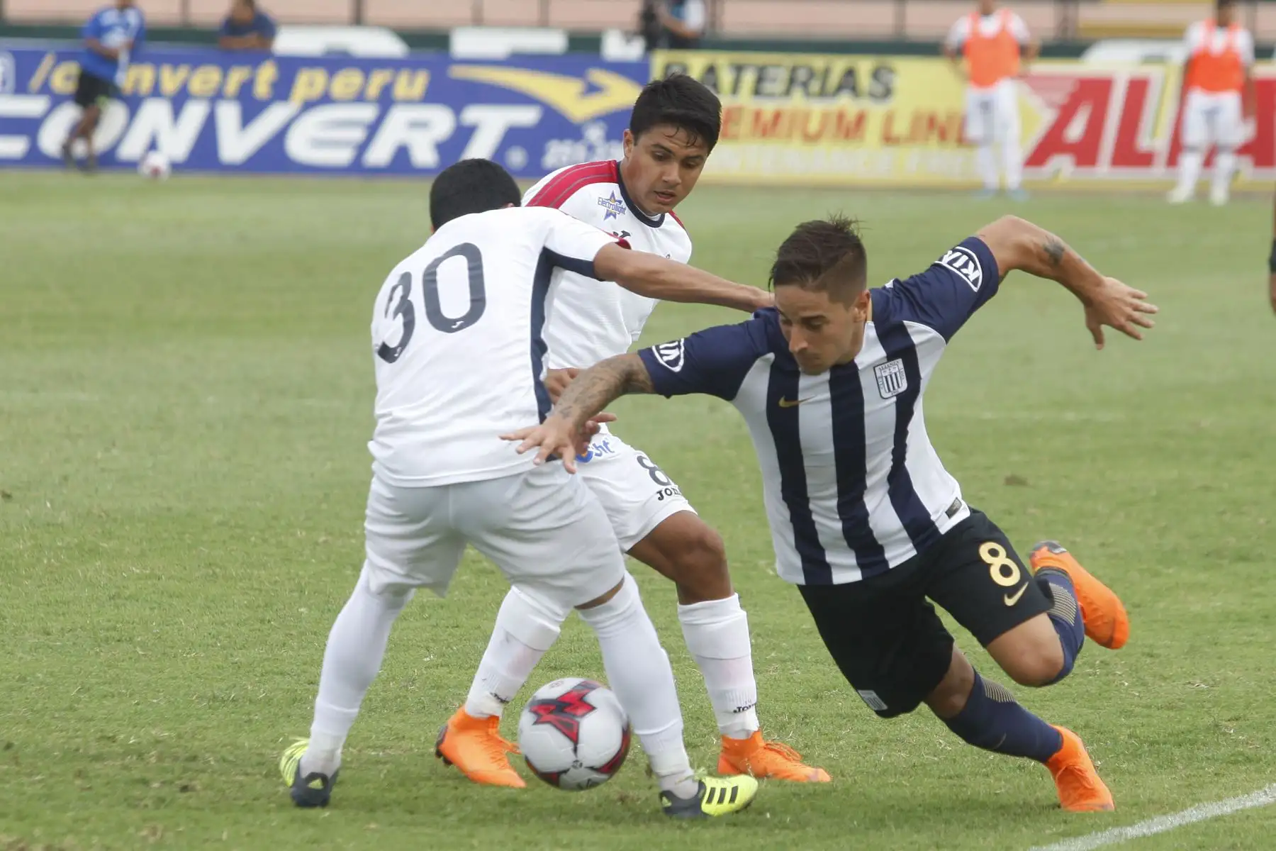 Alianza Lima perdió ante San Martín por 1 a 0 en el Torneo de Veranos 2018 . Foto: ANDINA/Eddy Ramos.