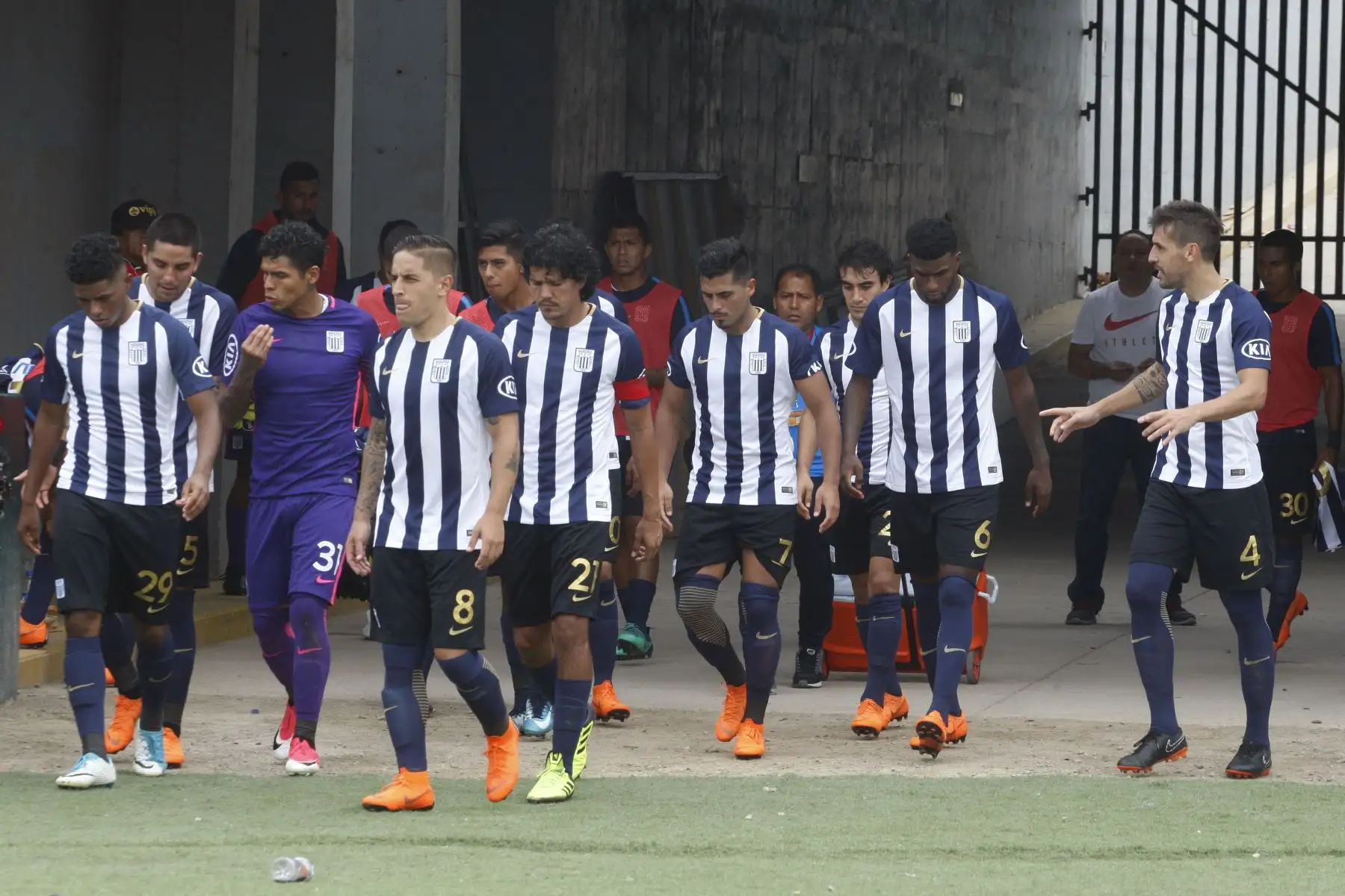 Alianza Lima perdió ante San Martín por 1 a 0 en el Torneo de Veranos 2018 . Foto: ANDINA/Eddy Ramos.