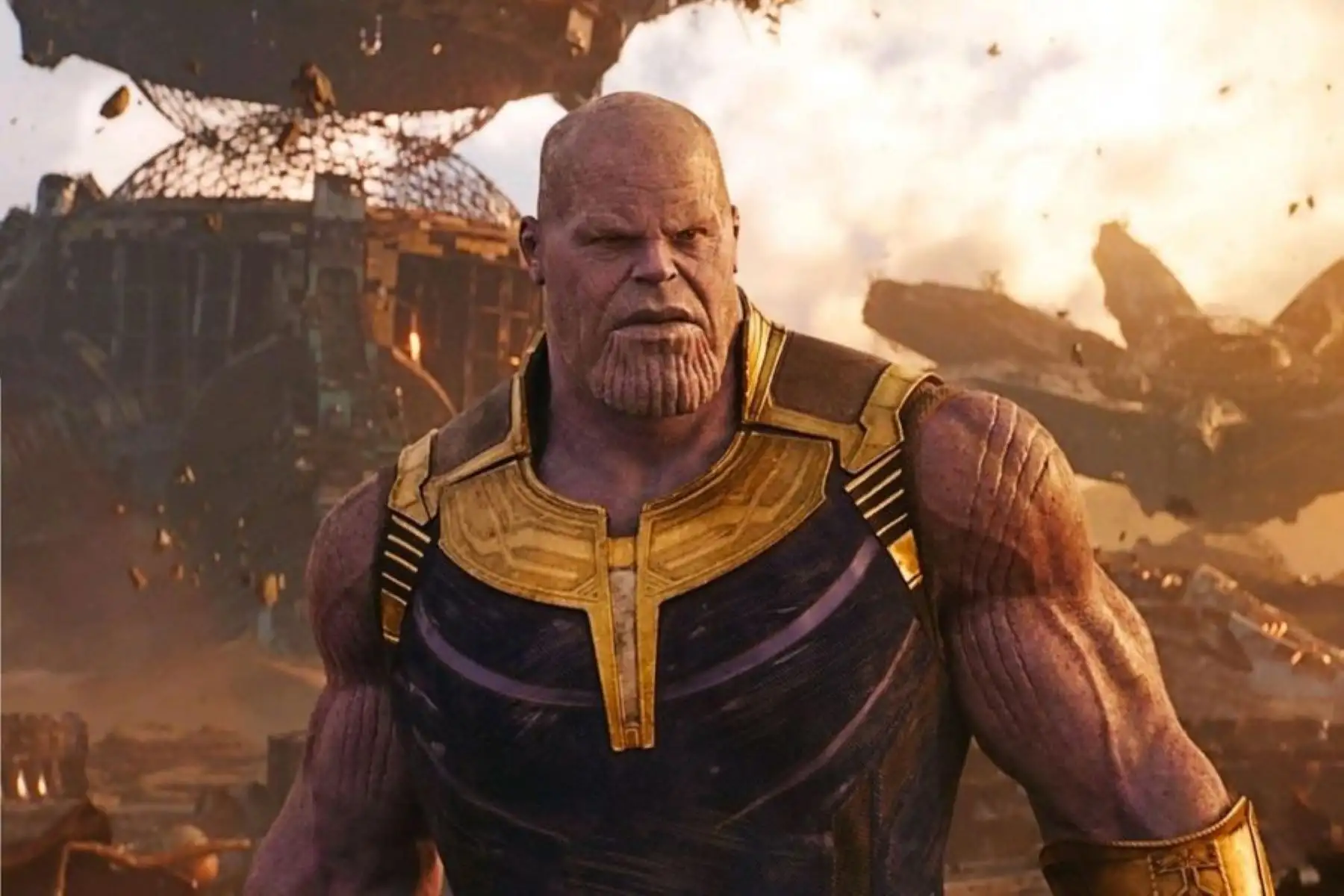 Escena de la película Avengers: Infinity war