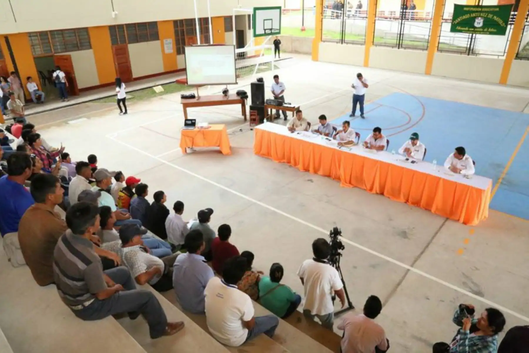 Minagri impulsará el programa tecnológico de mejora del maíz amarillo en la región San Martín, anuncia ministro Gustavo Mostajo. ANDINA/Difusión