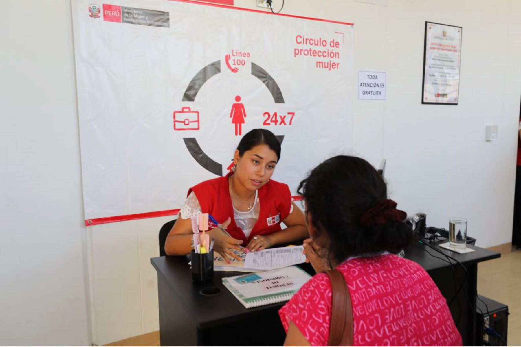 Centros de Emergencia Mujer del MIMP: Foto: Andina/Difusión.