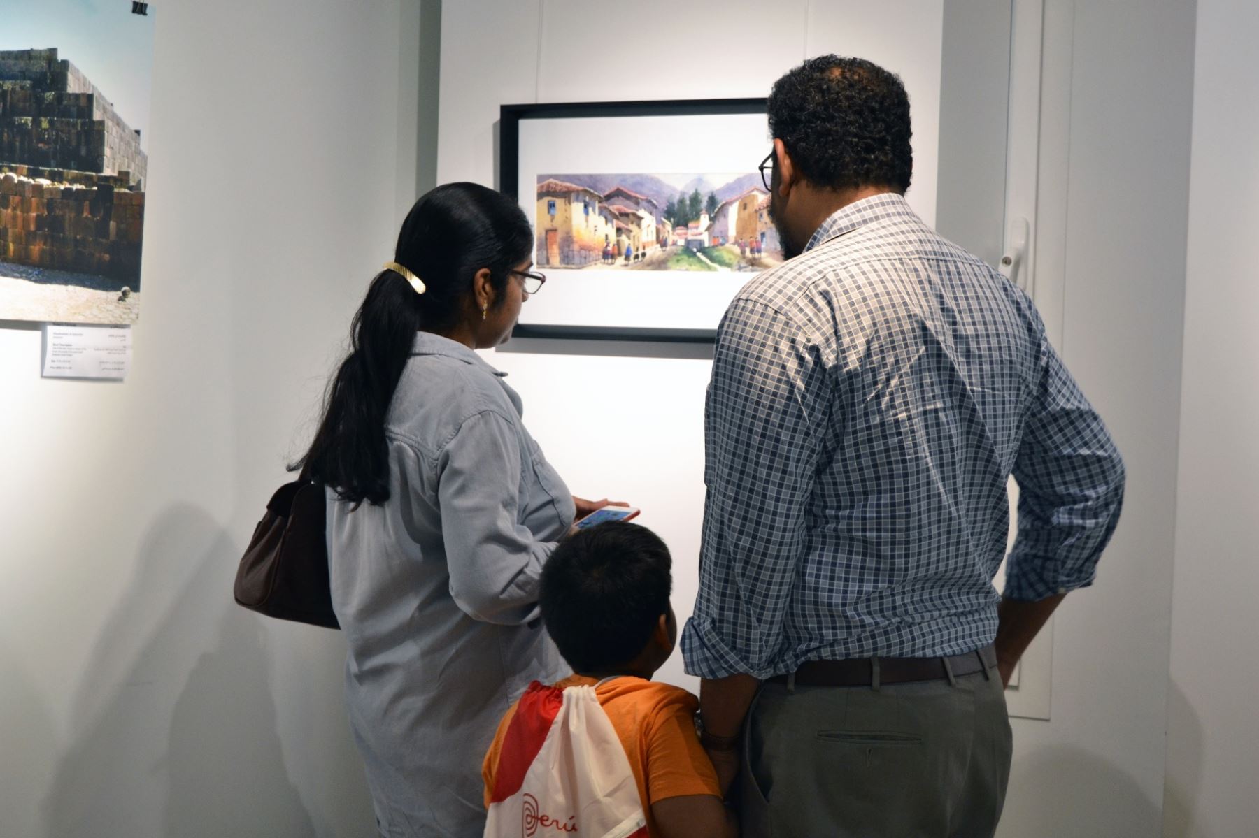 Exposición en Dubai Foto: ANDINA/Difusión
