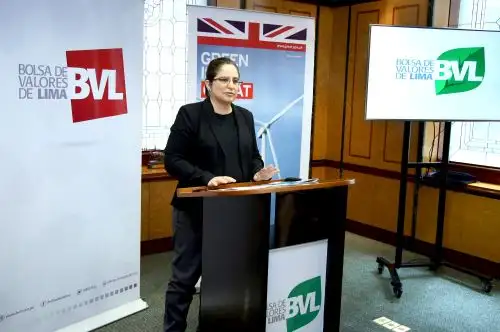La emisión de bonos verdes permitirá impulsar proyectos amigables con el ambiente, viceministra de Desarrollo Estratégico de los Recursos Naturales del Ministerio del Ambiente (Minam), Lucía Ruiz. ANDINA/Difusión
