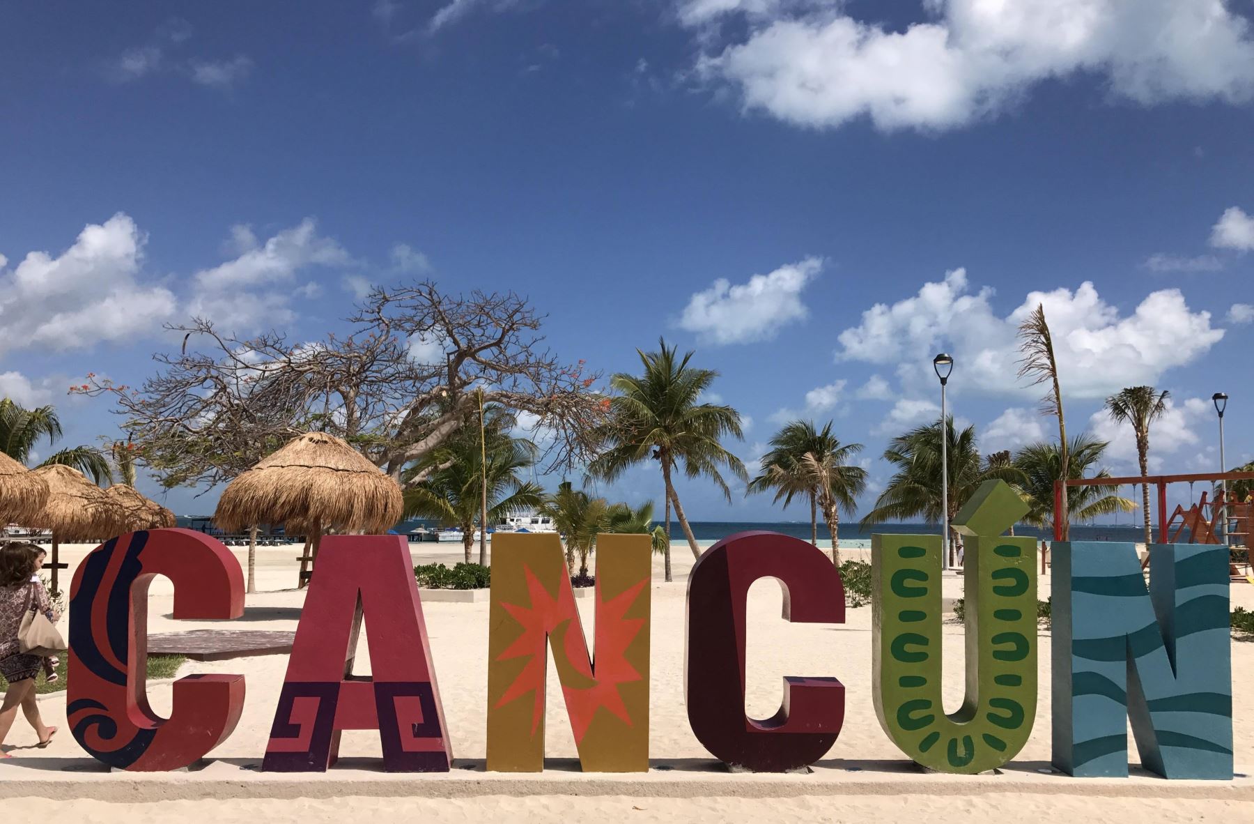 Destino turístico Cancún, México. AFP