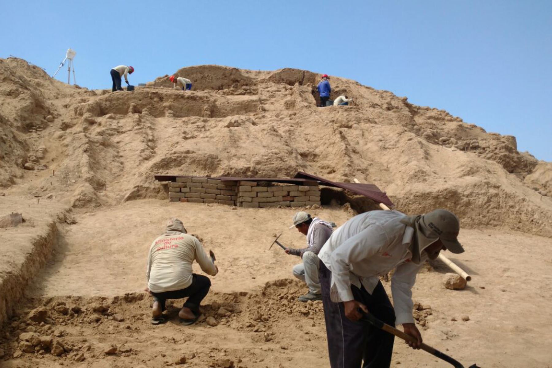 Lambayeque reinicia estudio arqueológico en el complejo Túcume. ANDINA