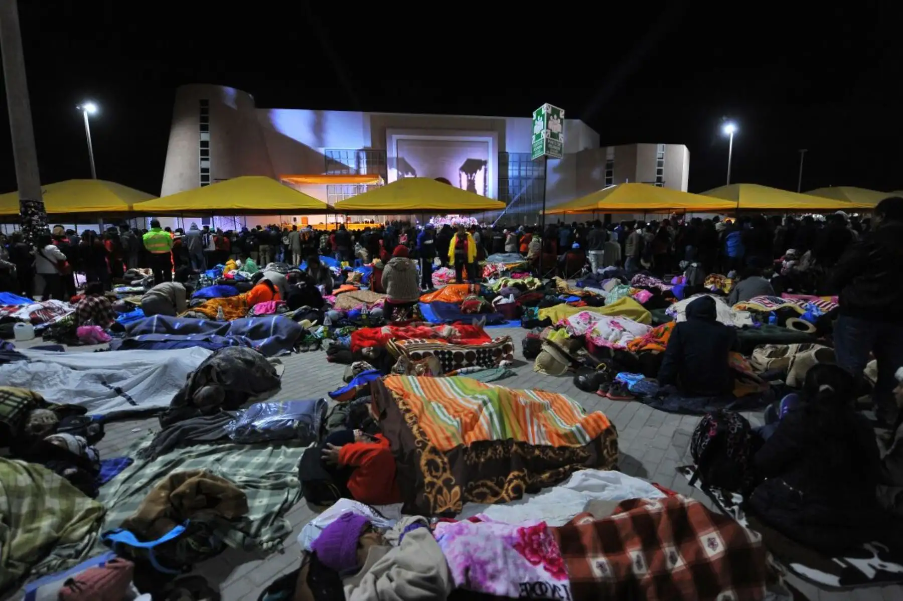 Miles de fieles se encuentran desde la víspera en el santuario de la Virgen de Chapi, ubicado en Arequipa. Foto:Cortesía/ Diego Ramos