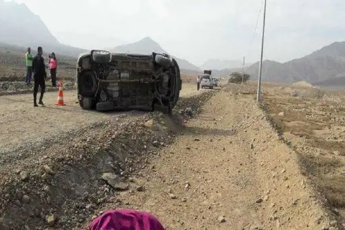 Unidad siniestrada era conducida por Hérmenes Regalado Rodríguez, quien resultó herido.