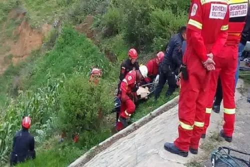 Accidente se produjo en el sector de Llanca, entre las jurisdicciones de Chacchan y Pira, distrito de Pariacoto, a la altura del kilómetro 80 de la vía Casma-Huaraz.