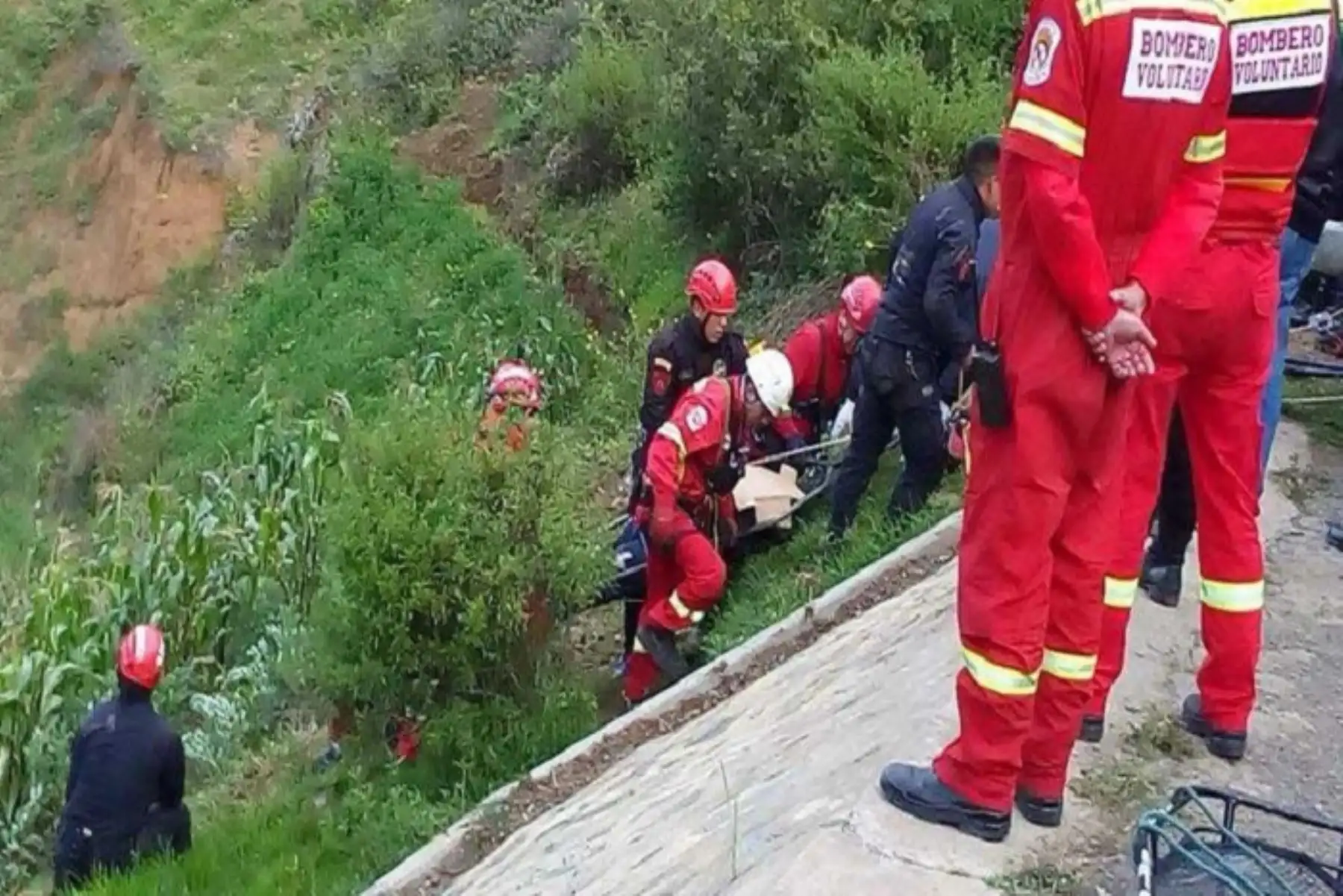 Accidente se produjo en el sector de Llanca, entre las jurisdicciones de Chacchan y Pira, distrito de Pariacoto, a la altura del kilómetro 80 de la vía Casma-Huaraz.
