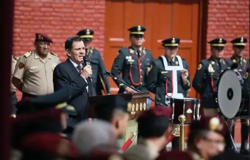 Foto: Ministro del Interior, Mauro Medina.