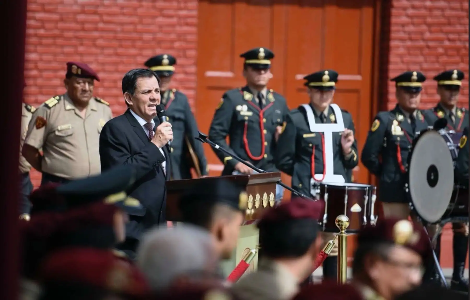 Foto: Ministro del Interior, Mauro Medina.