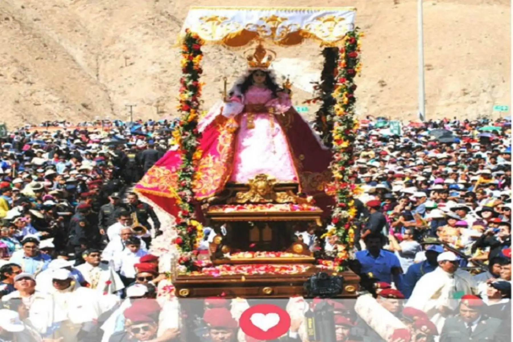 Por estas razones Fiesta de la Virgen de Chapi es Patrimonio Cultural de la Nación. ANDINA/Difusión