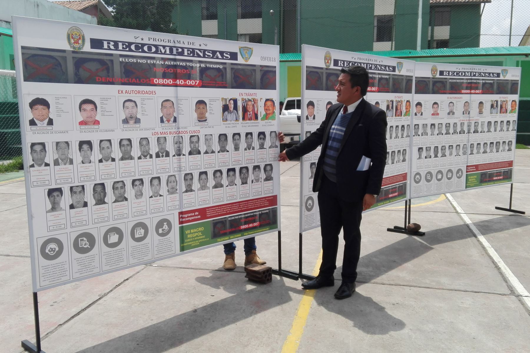 Policía de Apoyo a la Justicia captura a 34 requisitoriados en Cusco. ANDINA/Percy Hurtado Santillán