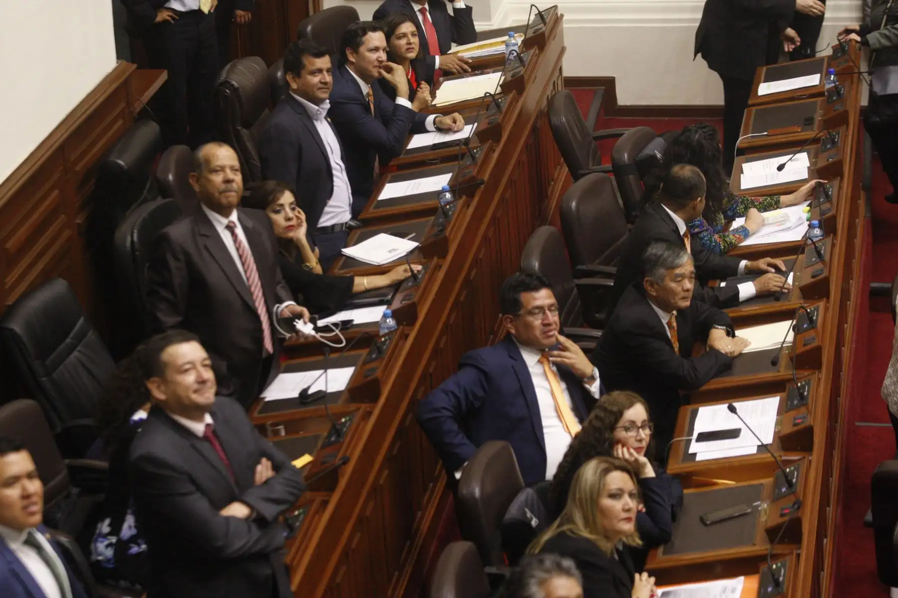 Se aprobó el voto de confianza al gabinete liderado por el Premier César Villanueva . Foto: ANDINA/Eddy Ramos.