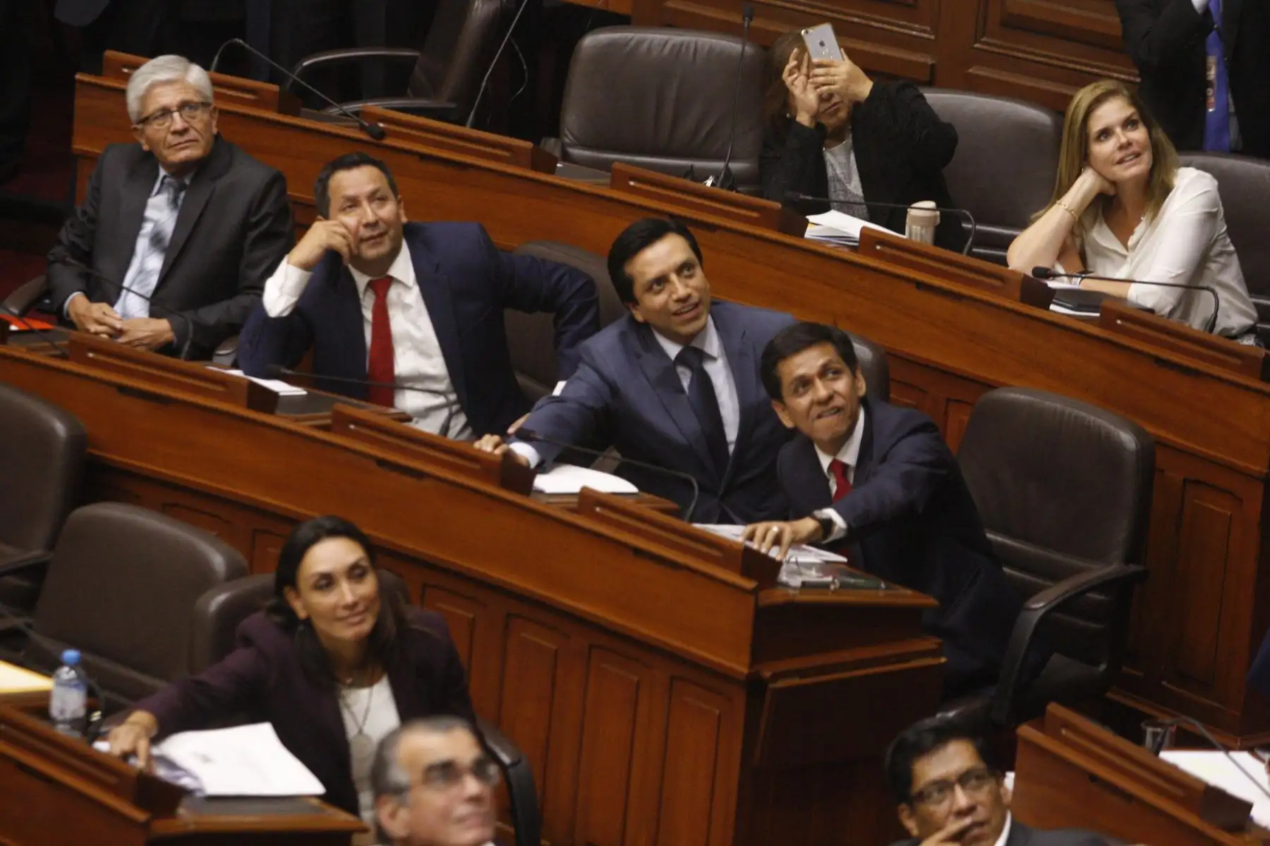 Se aprobó el voto de confianza al gabinete liderado por el Premier César Villanueva . Foto: ANDINA/Eddy Ramos.